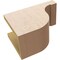 Ekena Millwork 6in. W x 8in. H x 12in. L Del Monte Woodgrain TimberThane Rafter Tail, Primed Tan RFTUR06X08X12DELRCPR - alternate 4